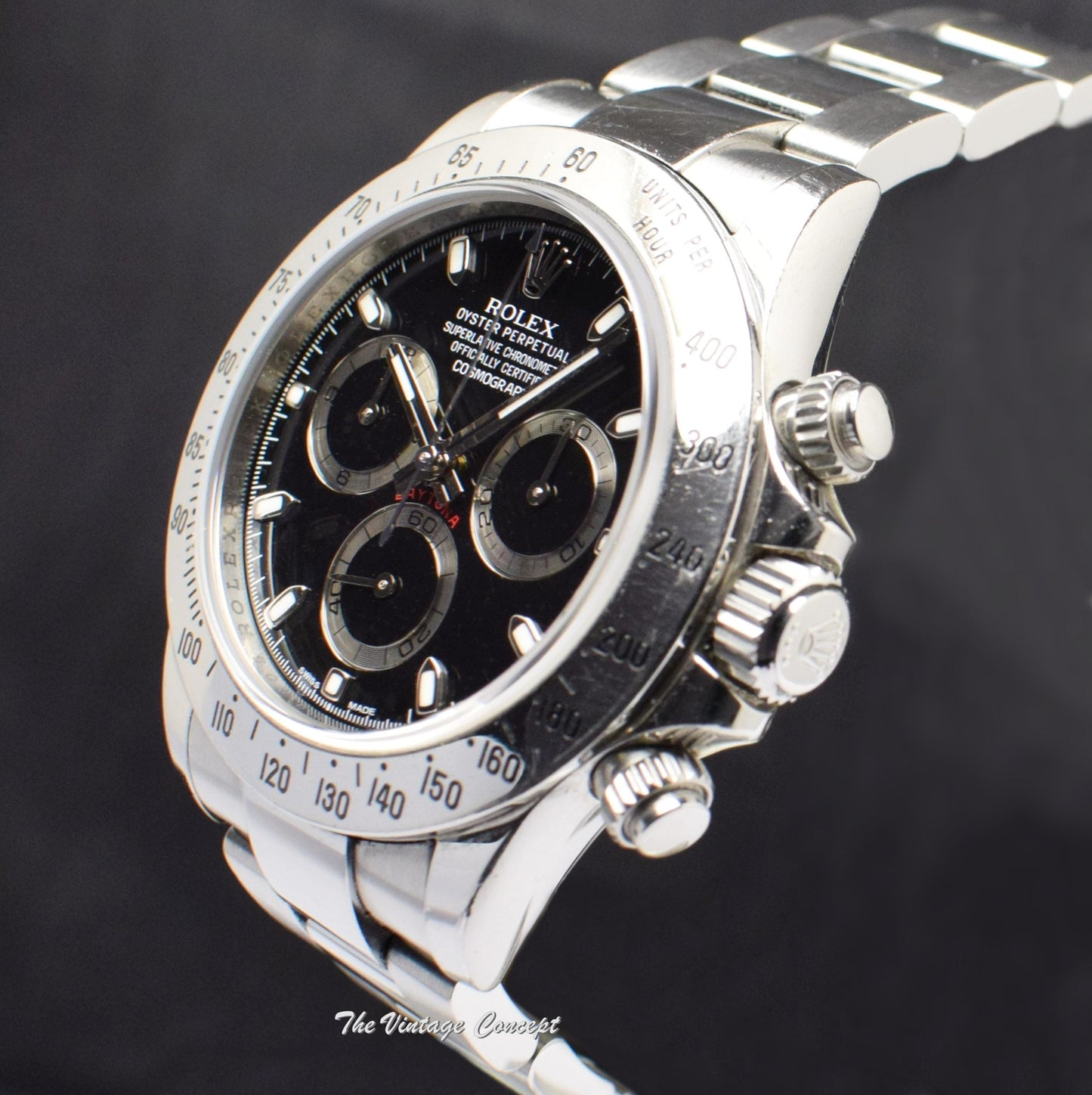 Rolex Daytona Black "APH" Dial 116520 (Box Set) (SOLD)