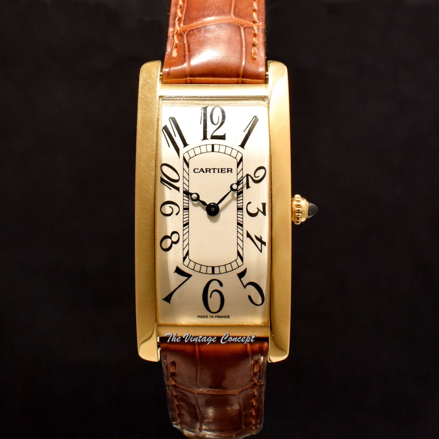 Cartier 18K YG Tank Cintrée Limited Edition 2718 (SOLD)