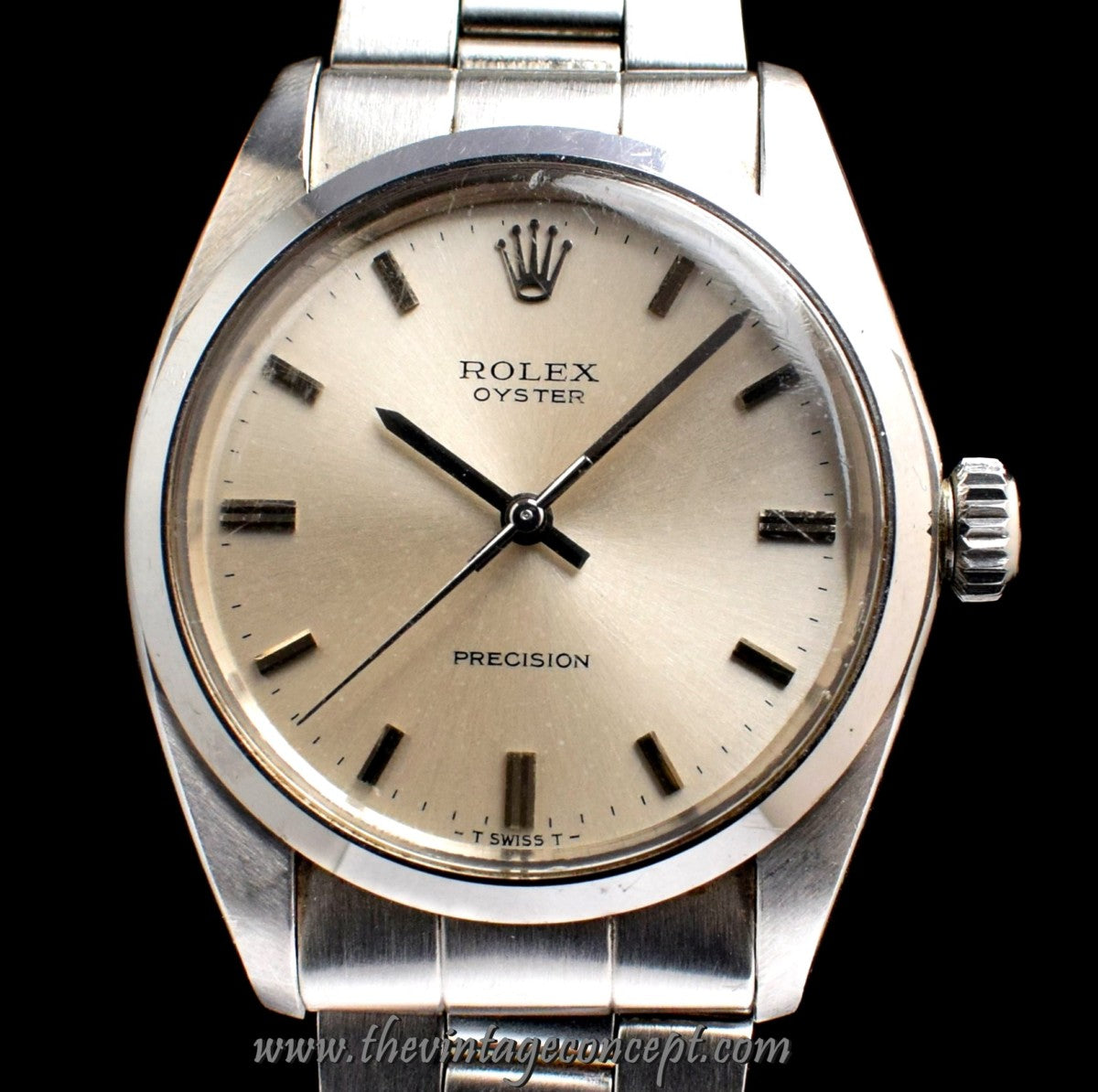 Rolex Oyster Precision Manual Silver Dial 6426 (SOLD)