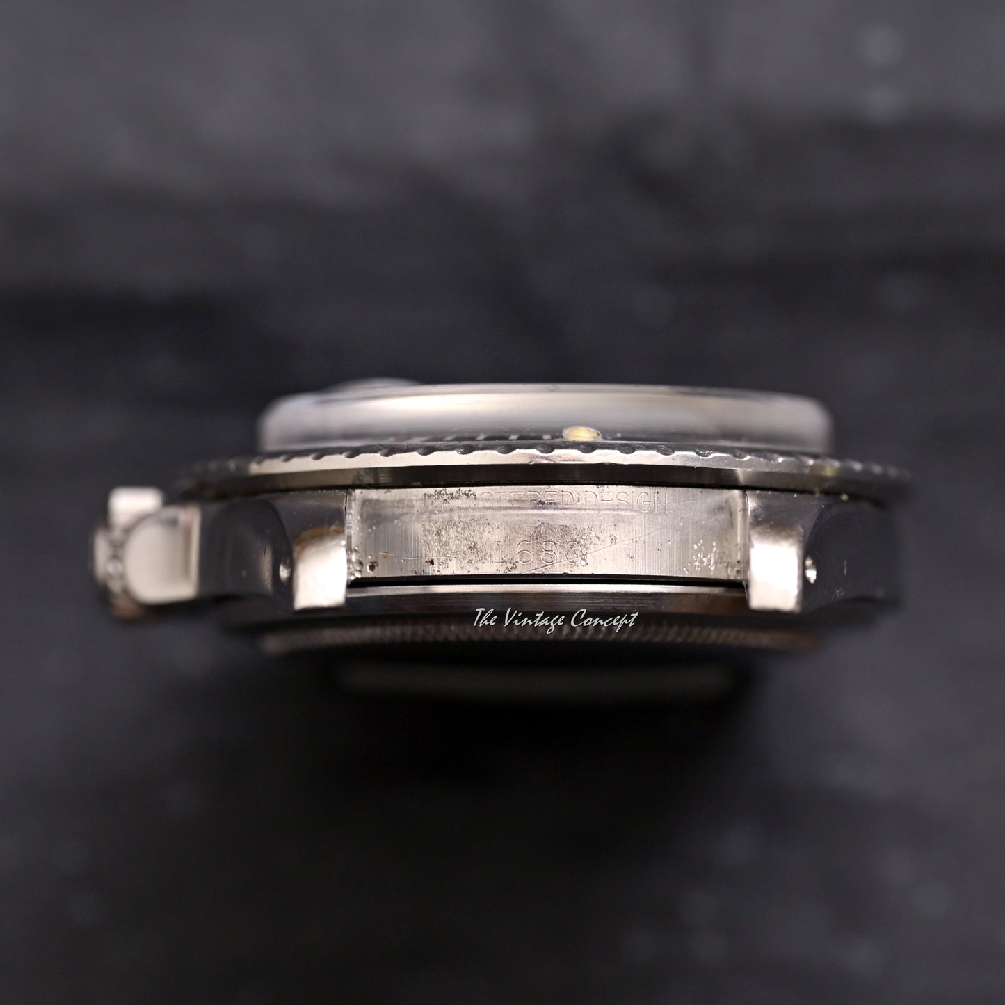 Rolex Steel Submariner Single Red Matte Dial Mark II Ref. 1680