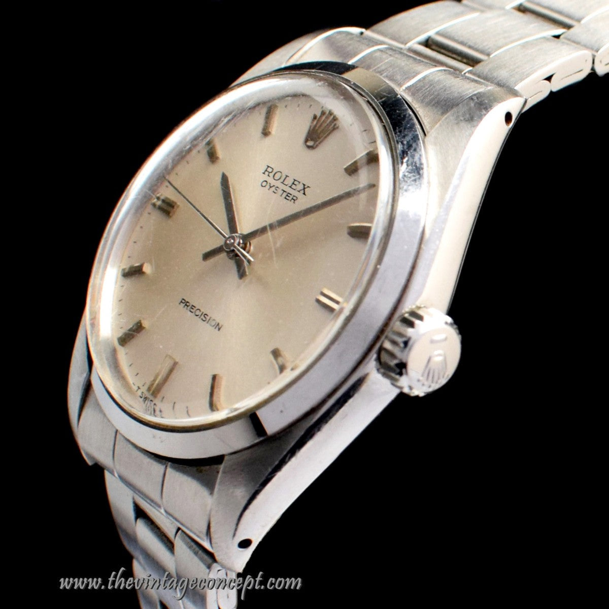 Rolex Oyster Precision Manual Silver Dial 6426 (SOLD)