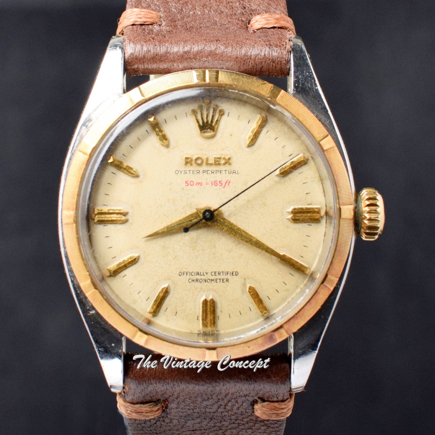 Rolex Oyster Perpetual Red Depth "50m=165ft" 6581  (SOLD)