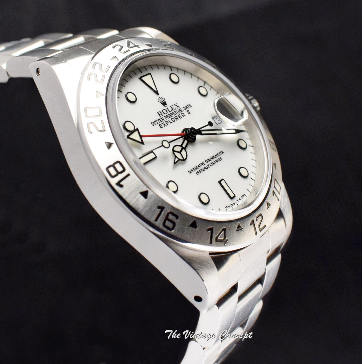 Rolex Explorer II White Dial 16570 w/ Original Paper (SOLD)