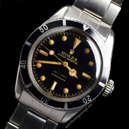 Rolex Submariner Big Crown Gilt Dial 6538 (SOLD)