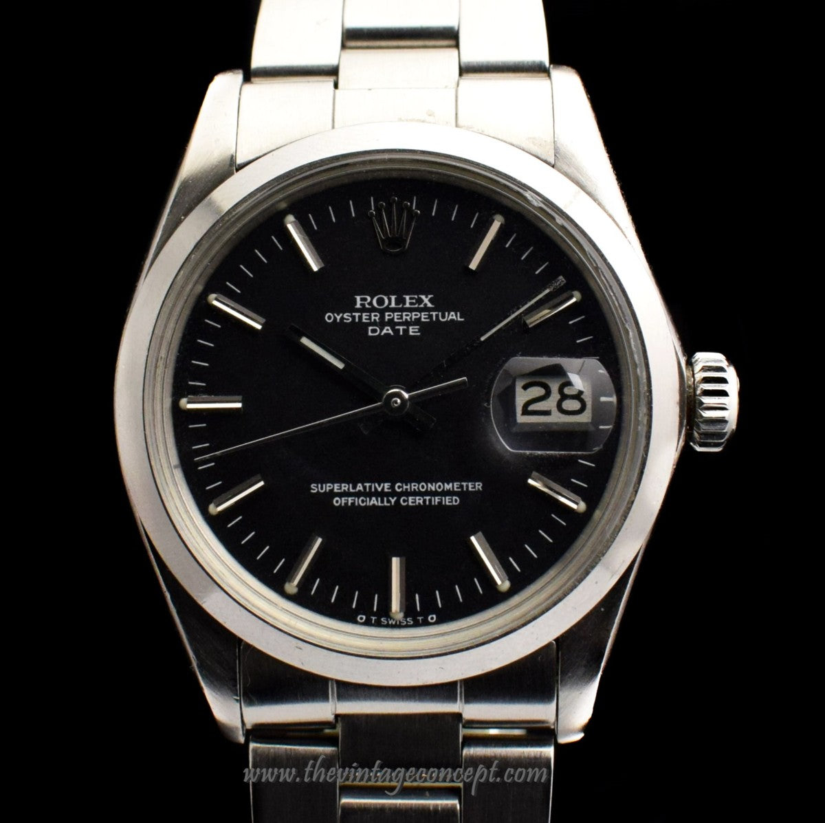 Rolex Oyster Perpetual Matte Black Dial 1500 (SOLD)