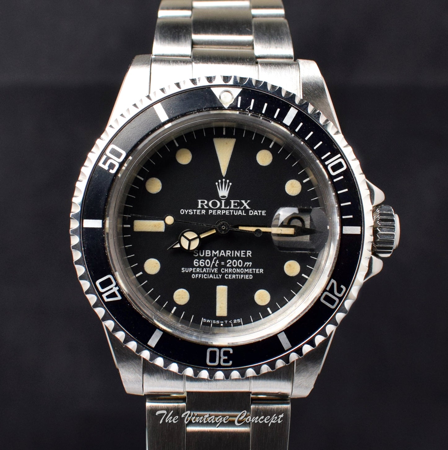 Rolex Submariner Matte Dial 1680 (Box Set) (SOLD)