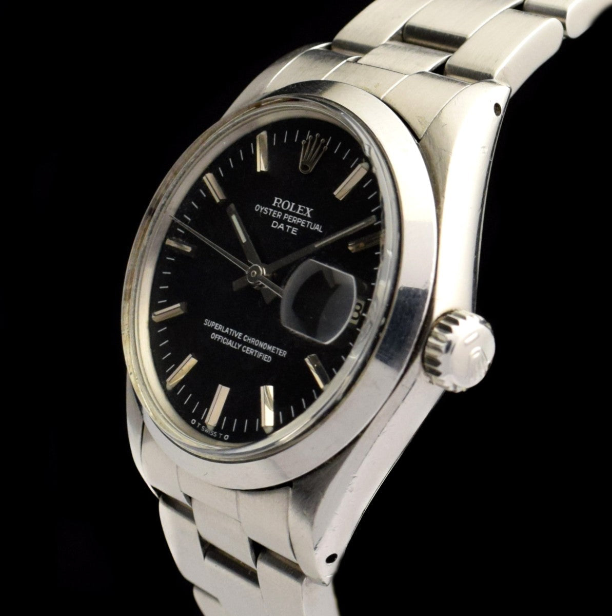 Rolex Oyster Perpetual Matte Black Dial 1500 (SOLD)