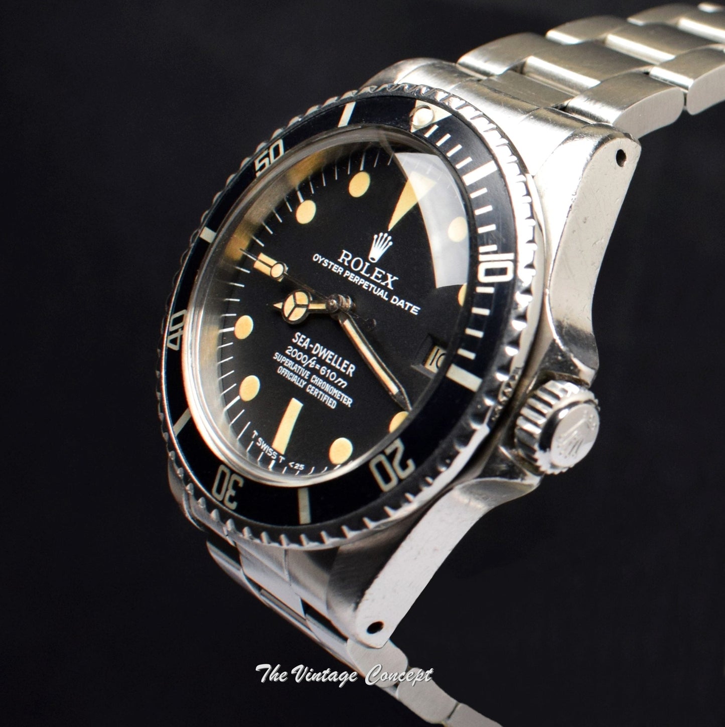 Rolex Sea-Dweller Rail Dial 1665 w/ Original Paper & Box (SOLD)