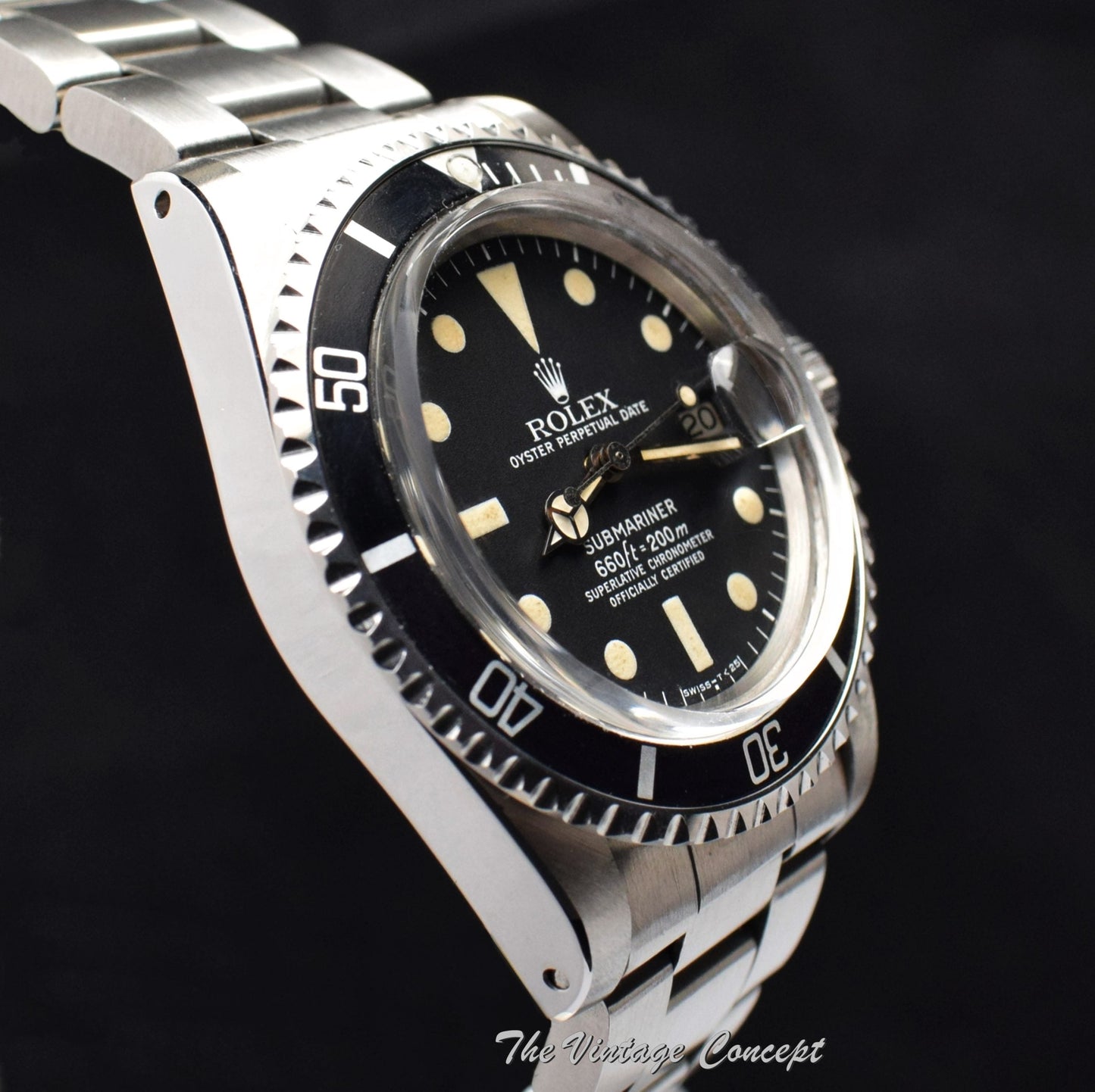 Rolex Submariner Matte Dial 1680 (Box Set) (SOLD)