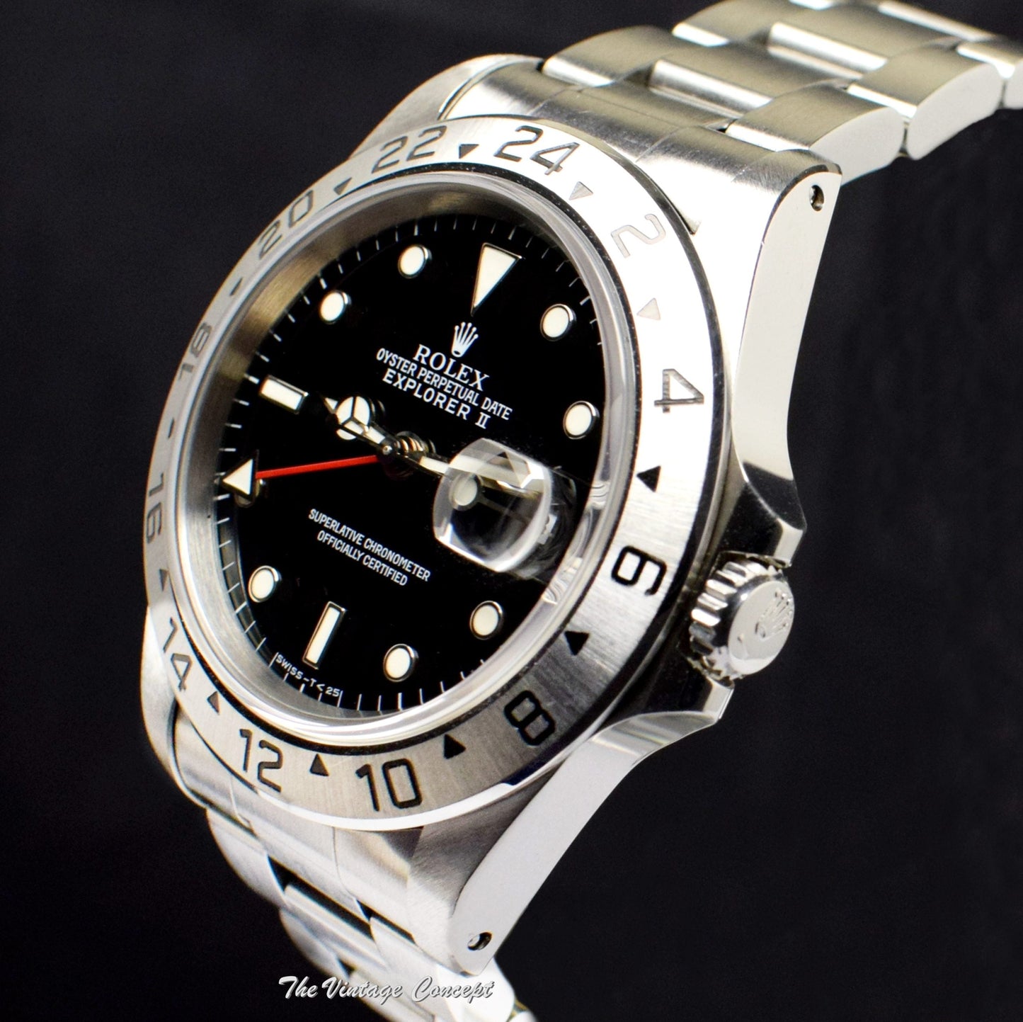 Rolex Explorer II Black Dial 16570 w/ Serial Tag (SOLD)