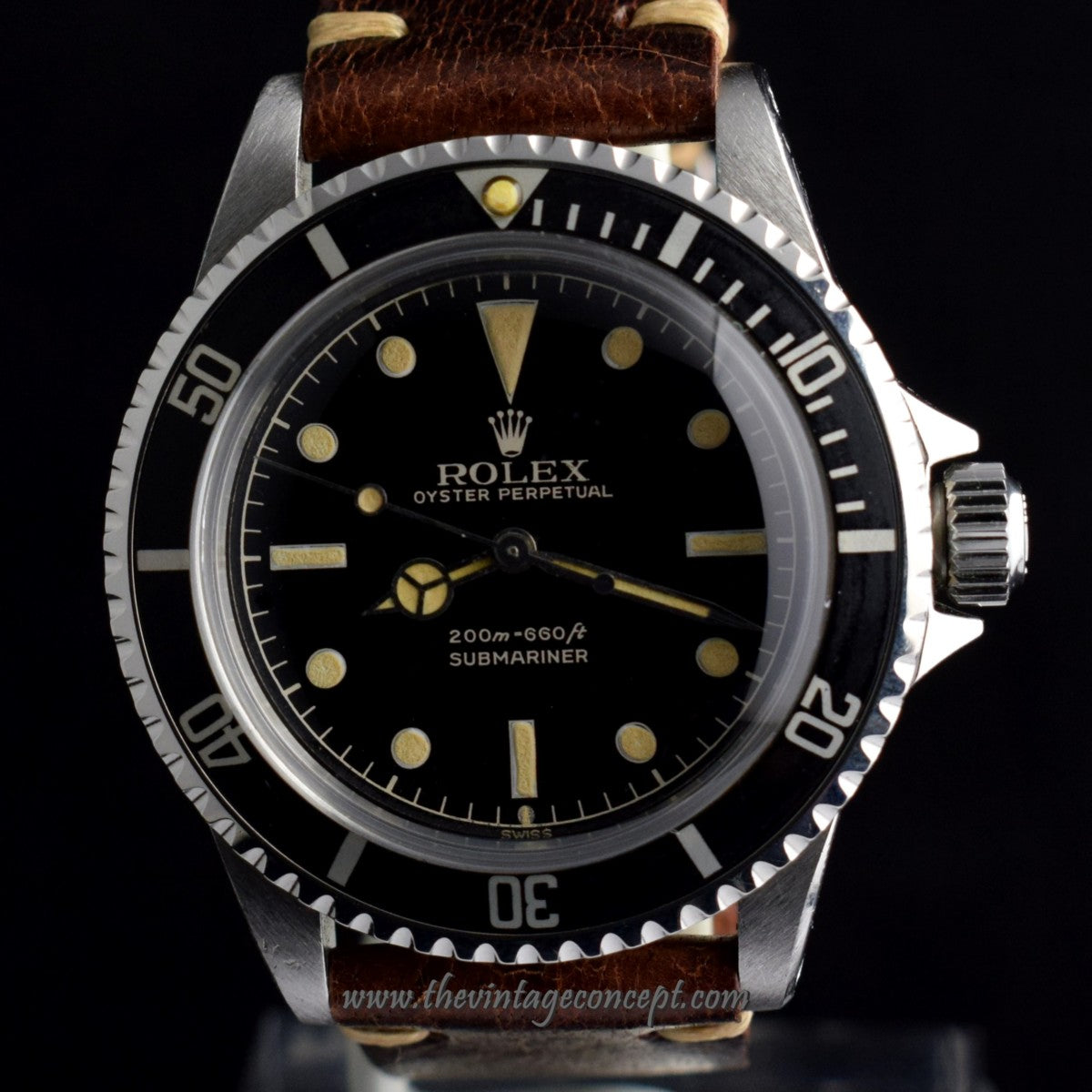 Rolex Submariner Gilt Dial Chapter Ring 5512  ( SOLD )