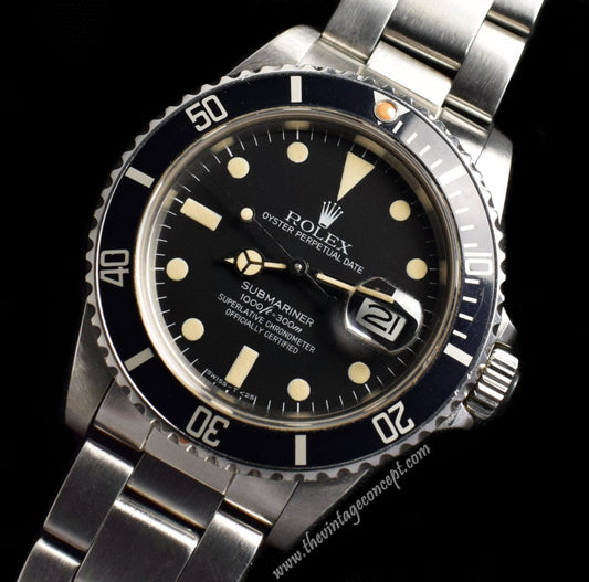 Rolex Submariner Matte Dial 16800 (SOLD)