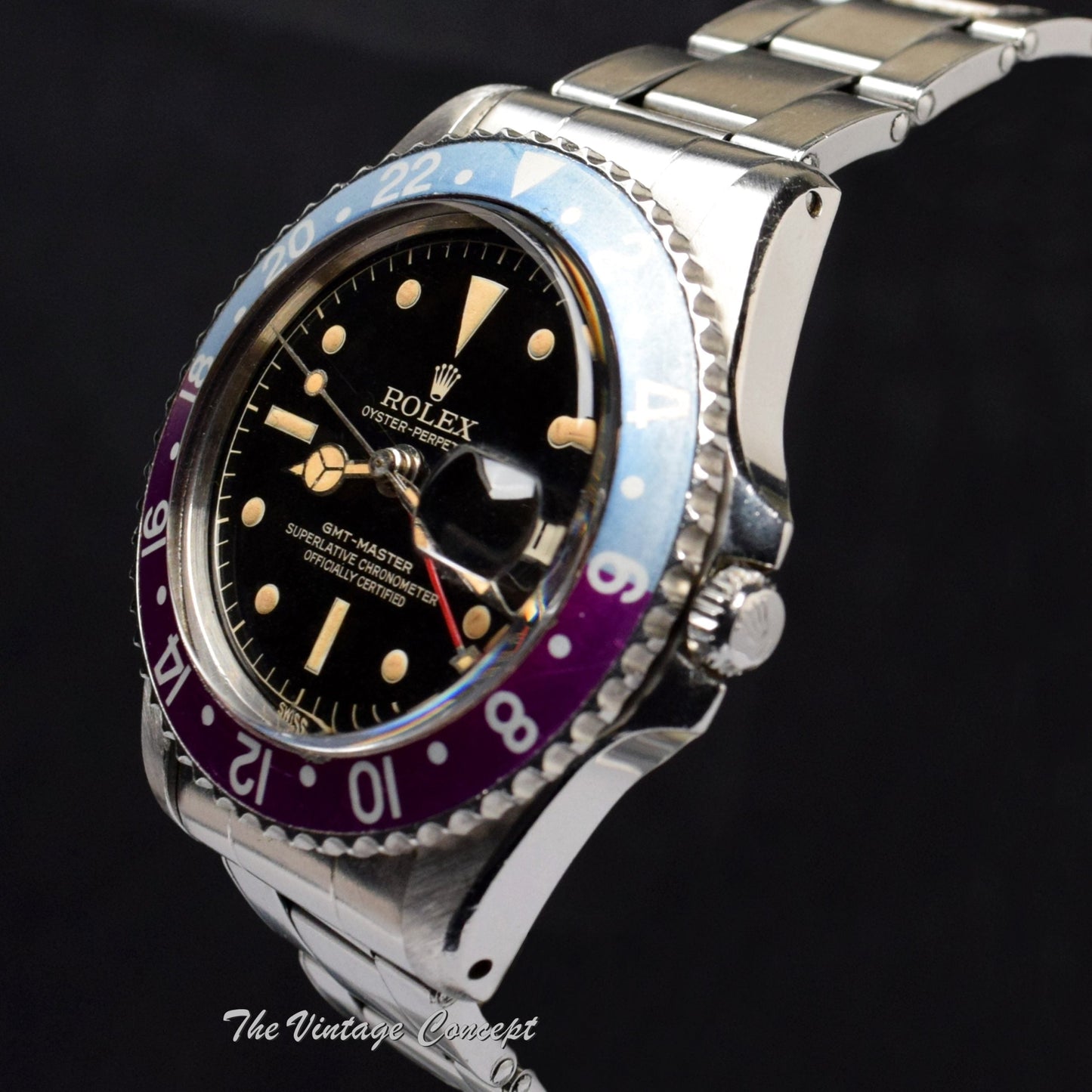 Rolex GMT-Master PCG Chapter Ring Gilt Dial 1675 (SOLD)