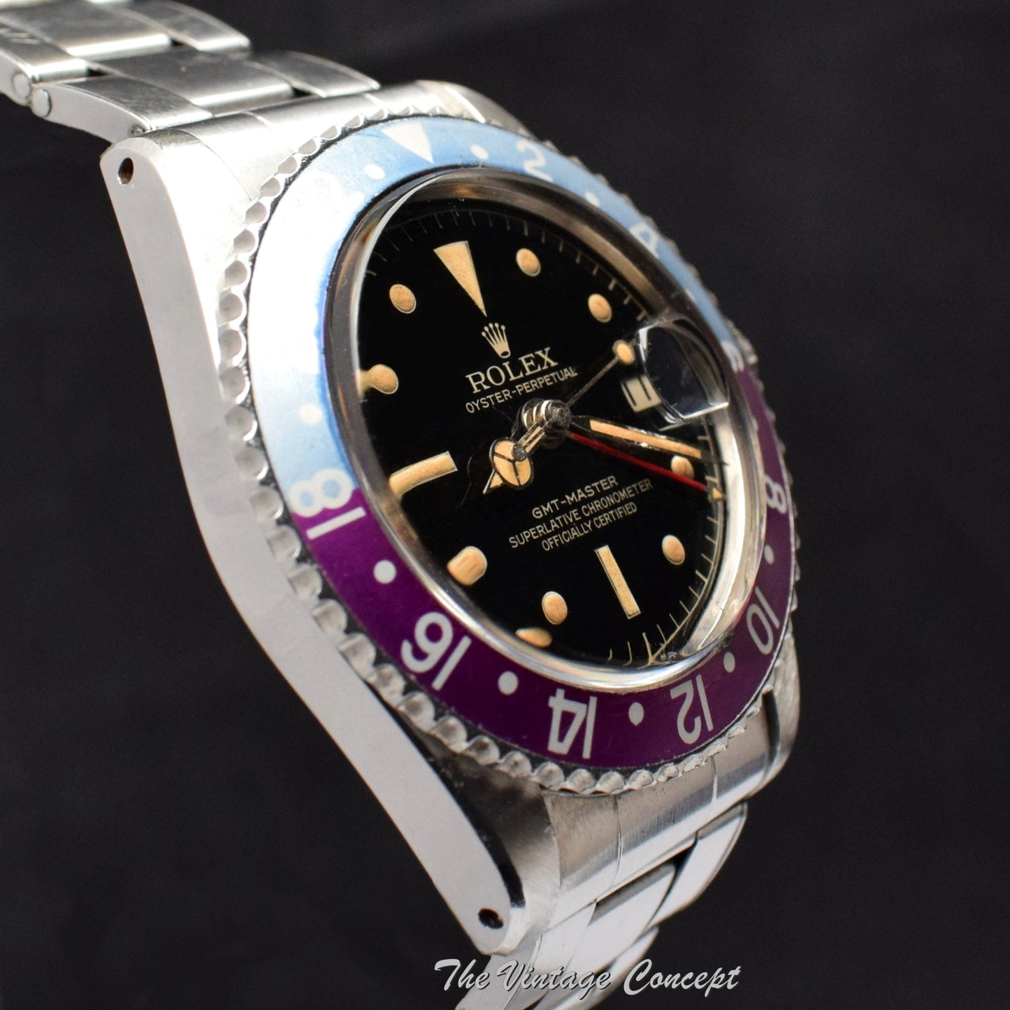 Rolex GMT-Master PCG Chapter Ring Gilt Dial 1675 (SOLD)