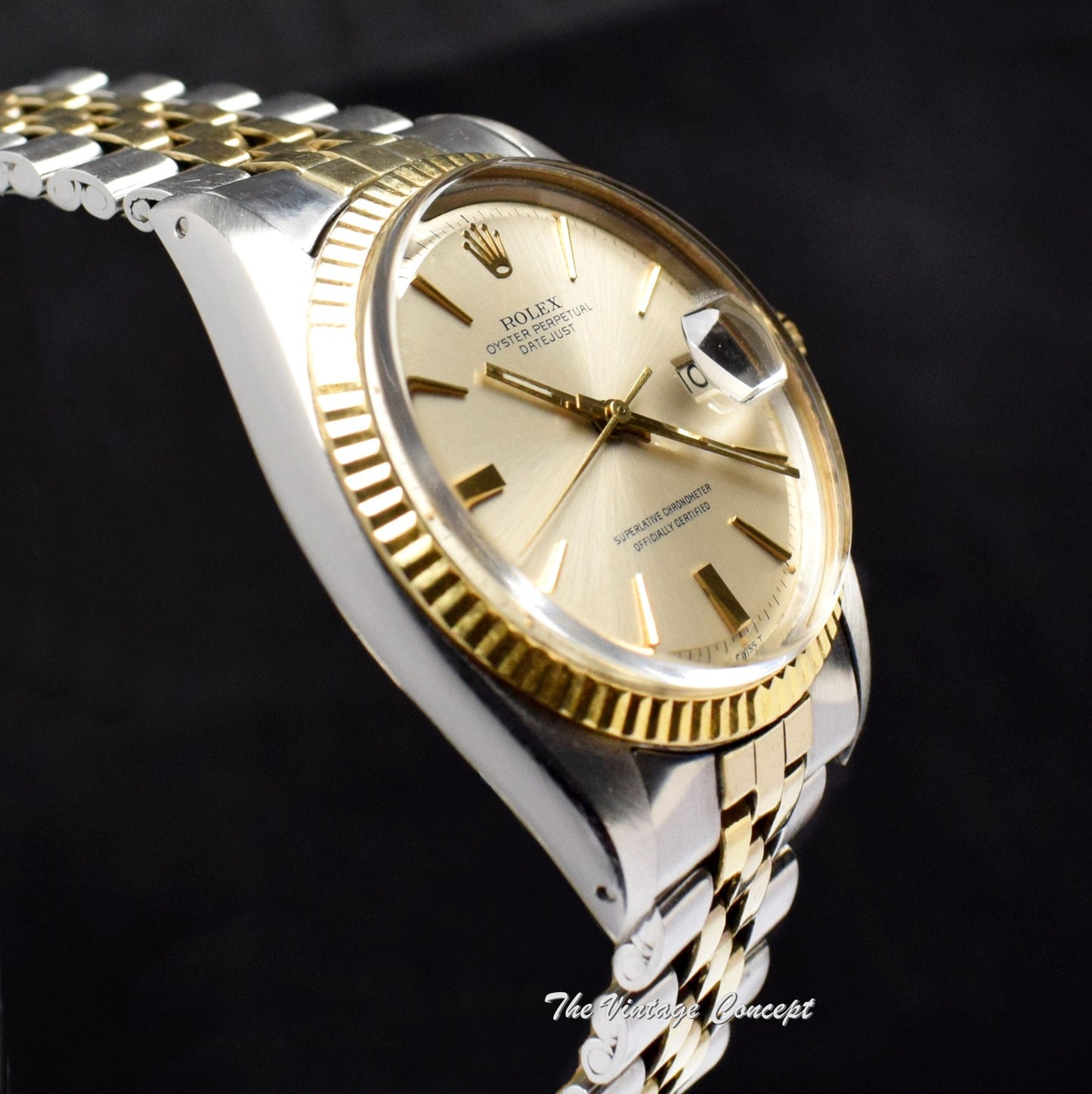 Rolex Datejust Two-Tone Silver Dial 1601 w/ Double Punched Papers (SOLD)