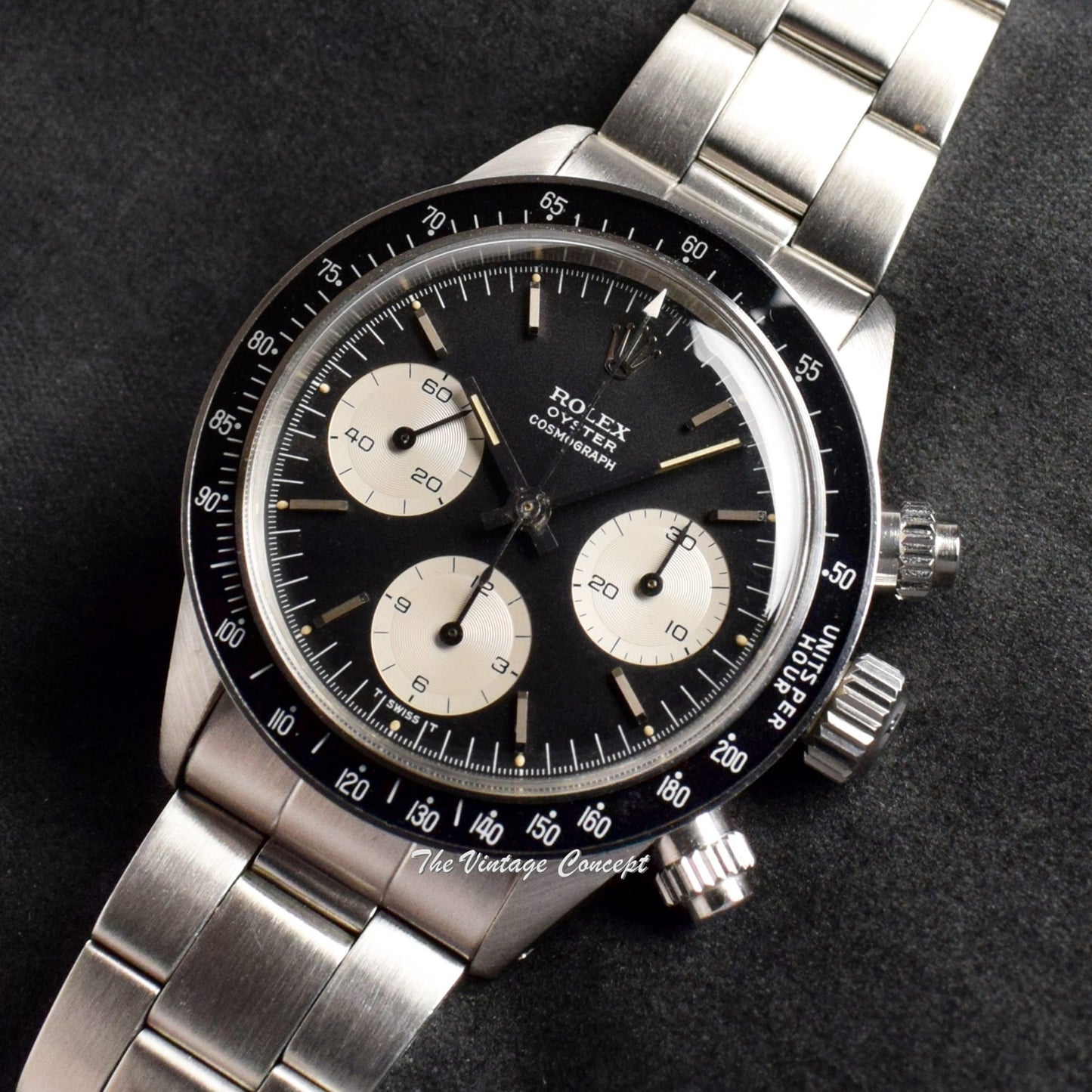 Rolex Daytona Black Dial 6263 w/ Original Paper (SOLD)