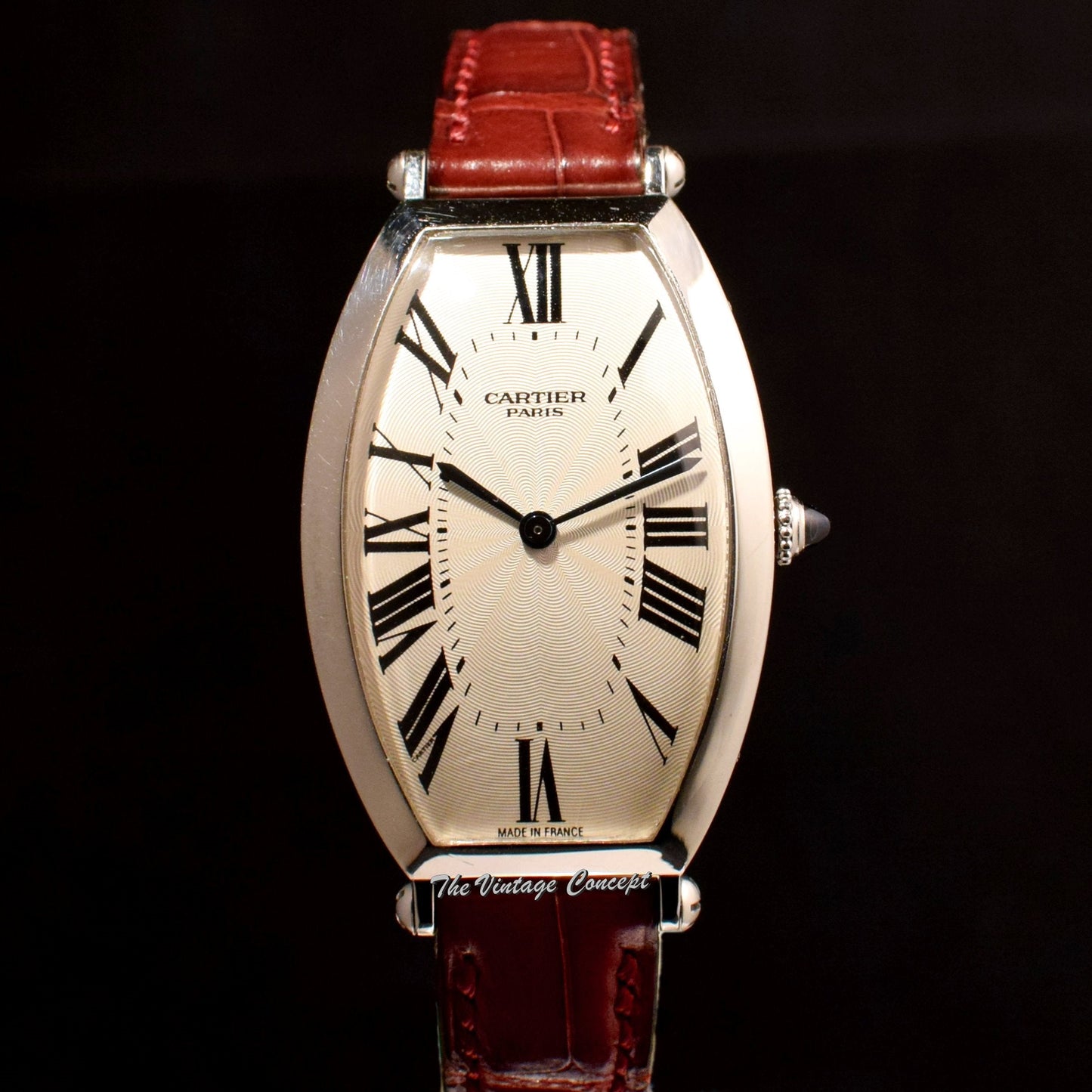 Cartier Tonneau Platinum 2435B  (SOLD)