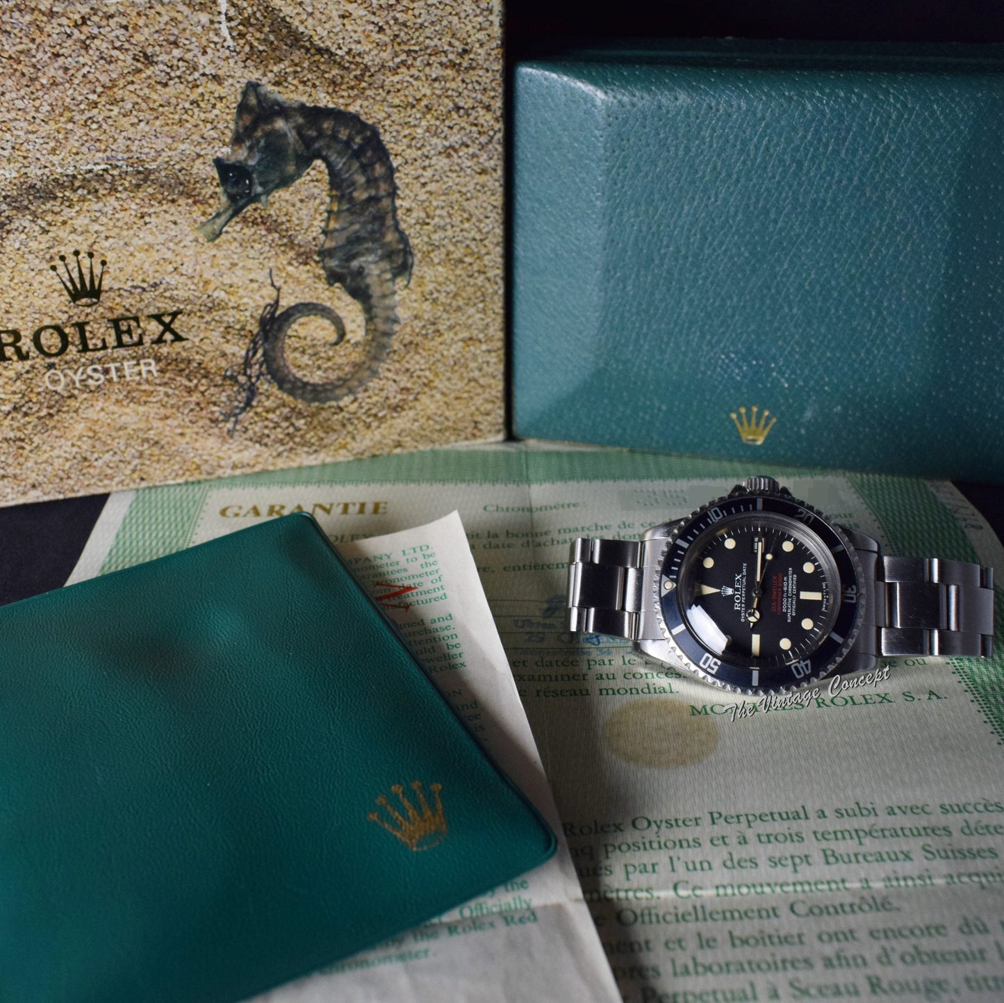 Rolex Double Red Sea-Dweller MK III 1665 (Box Set) (SOLD)