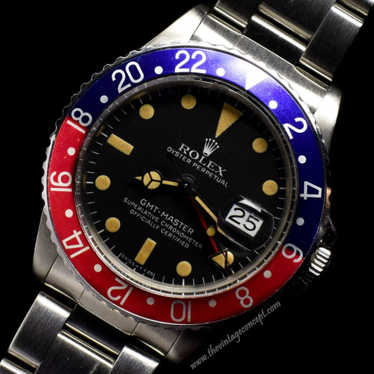 Rolex GMT-Master Matte Dial 1675  (SOLD)