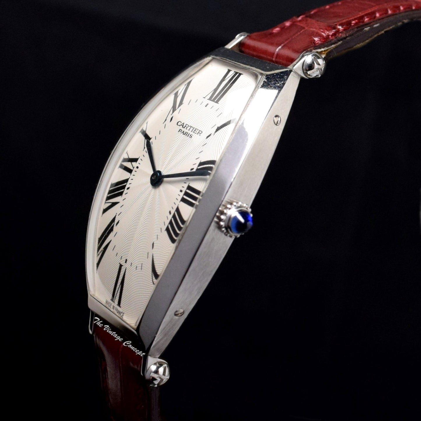 Cartier Tonneau Platinum 2435B  (SOLD)