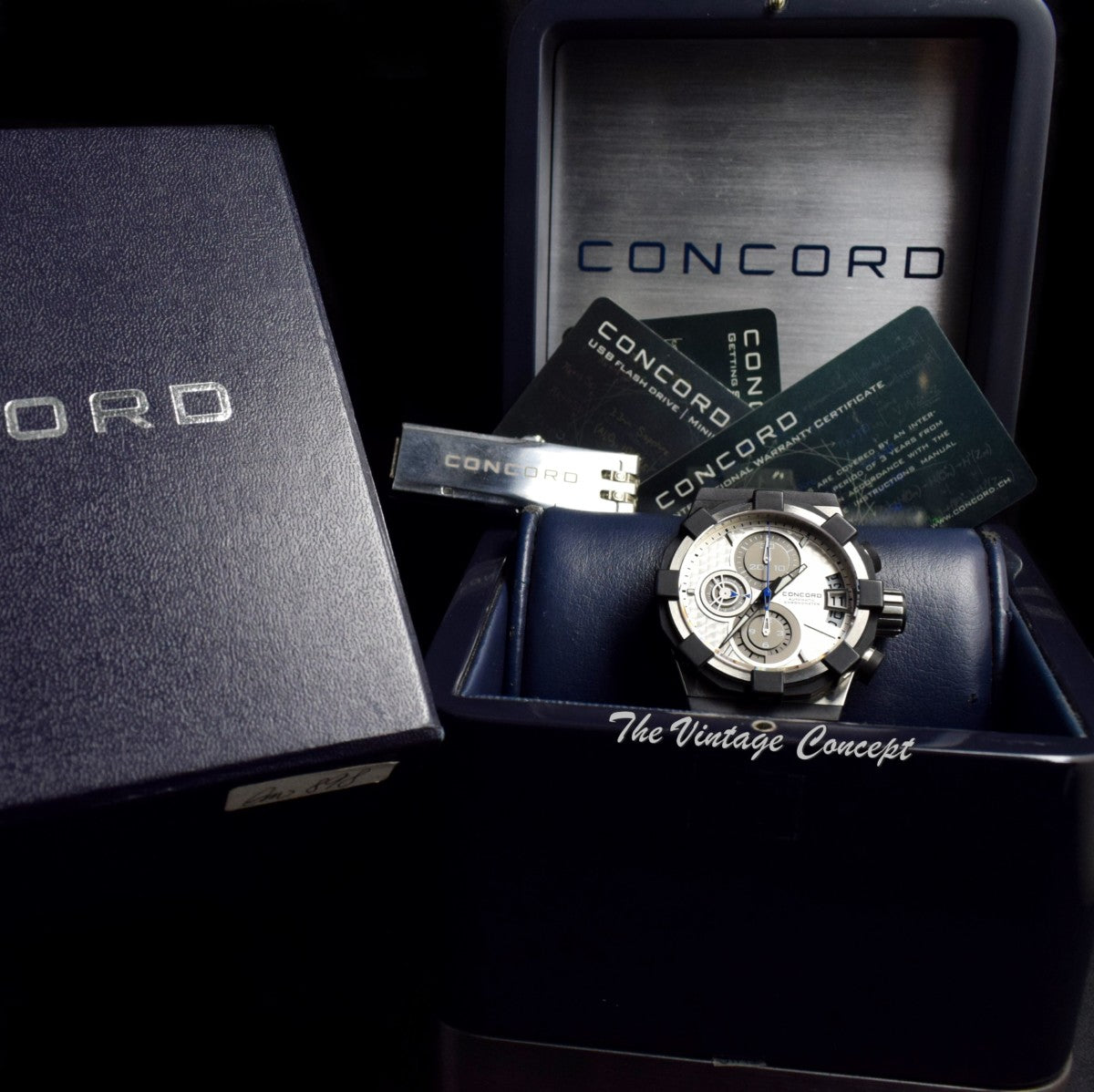 Concord C1 Automatic Chronograph 01.5.14.1001 (Full Set)