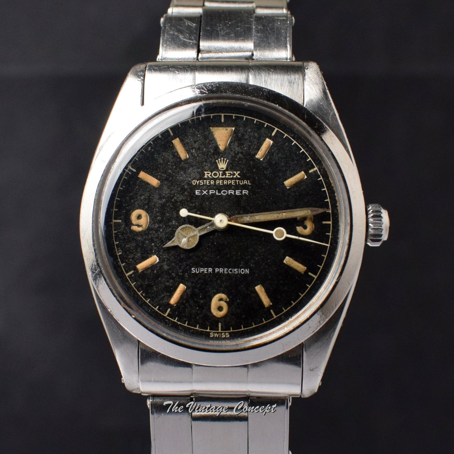 Rolex Explorer Super Precision Gilt Dial 5504 (SOLD)