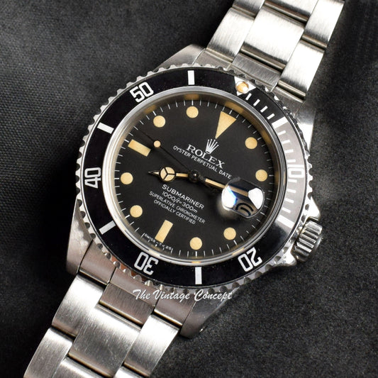 Rolex Submariner Matte Dial 16800  (SOLD)