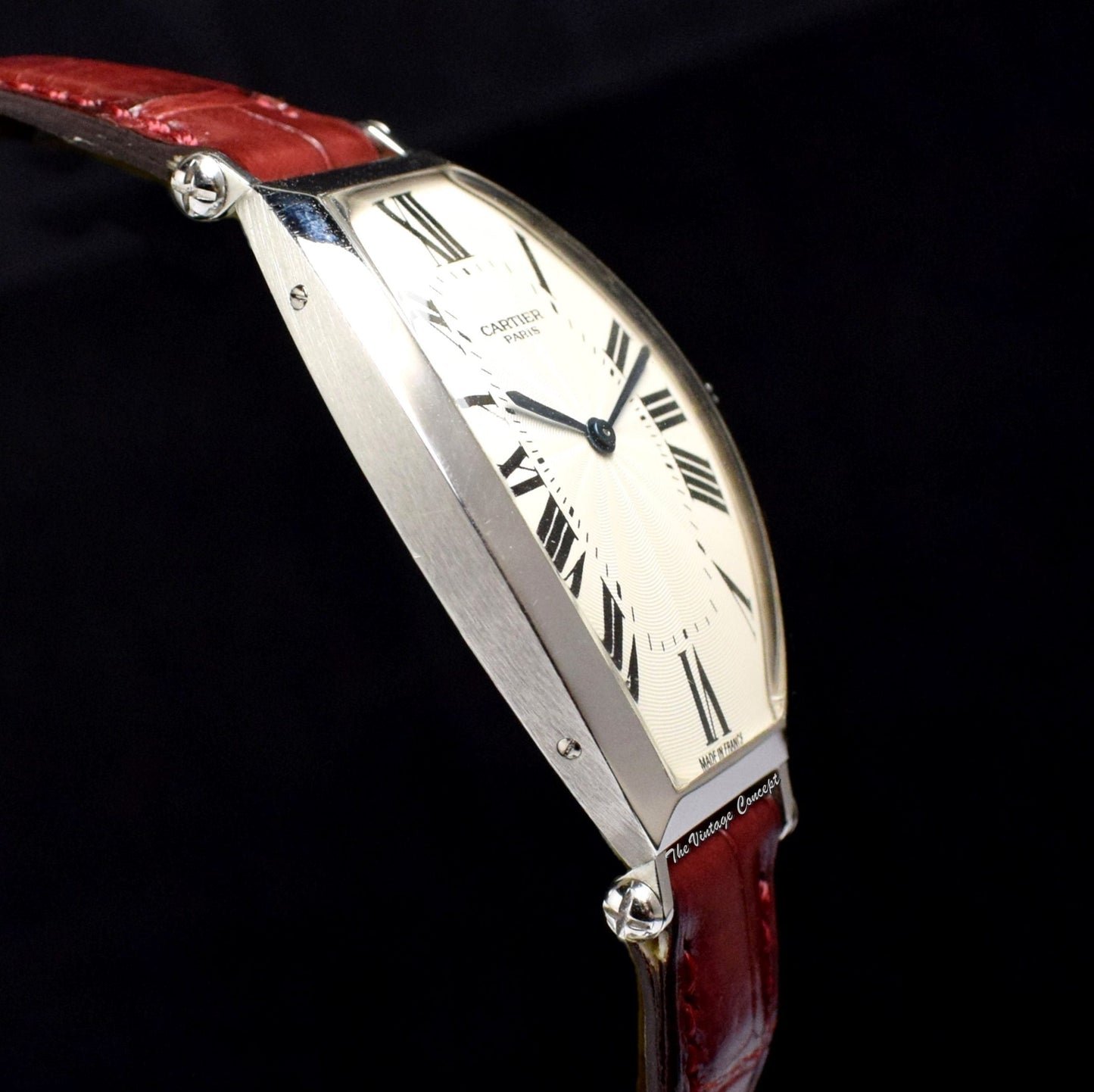 Cartier Tonneau Platinum 2435B  (SOLD)