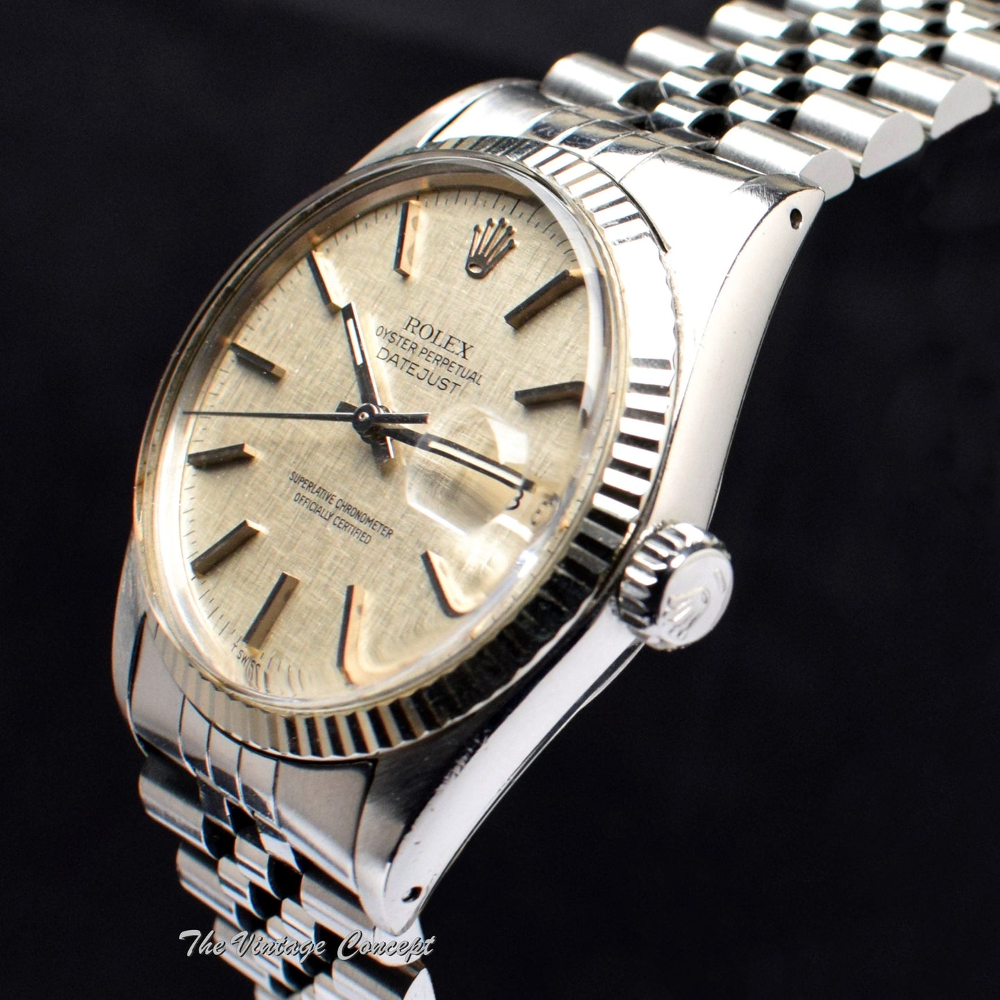 Rolex Datejust Linen Dial 16014 (SOLD)