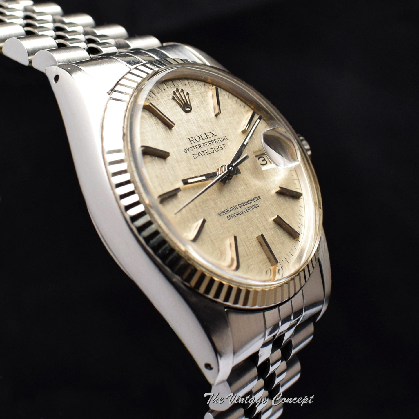 Rolex Datejust Linen Dial 16014 (SOLD)