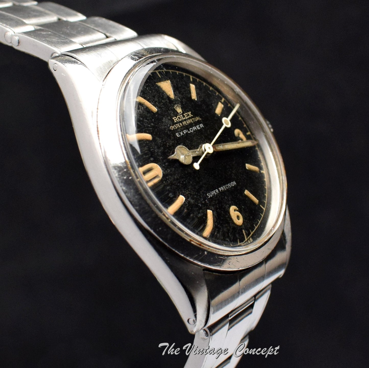 Rolex Explorer Super Precision Gilt Dial 5504 (SOLD)