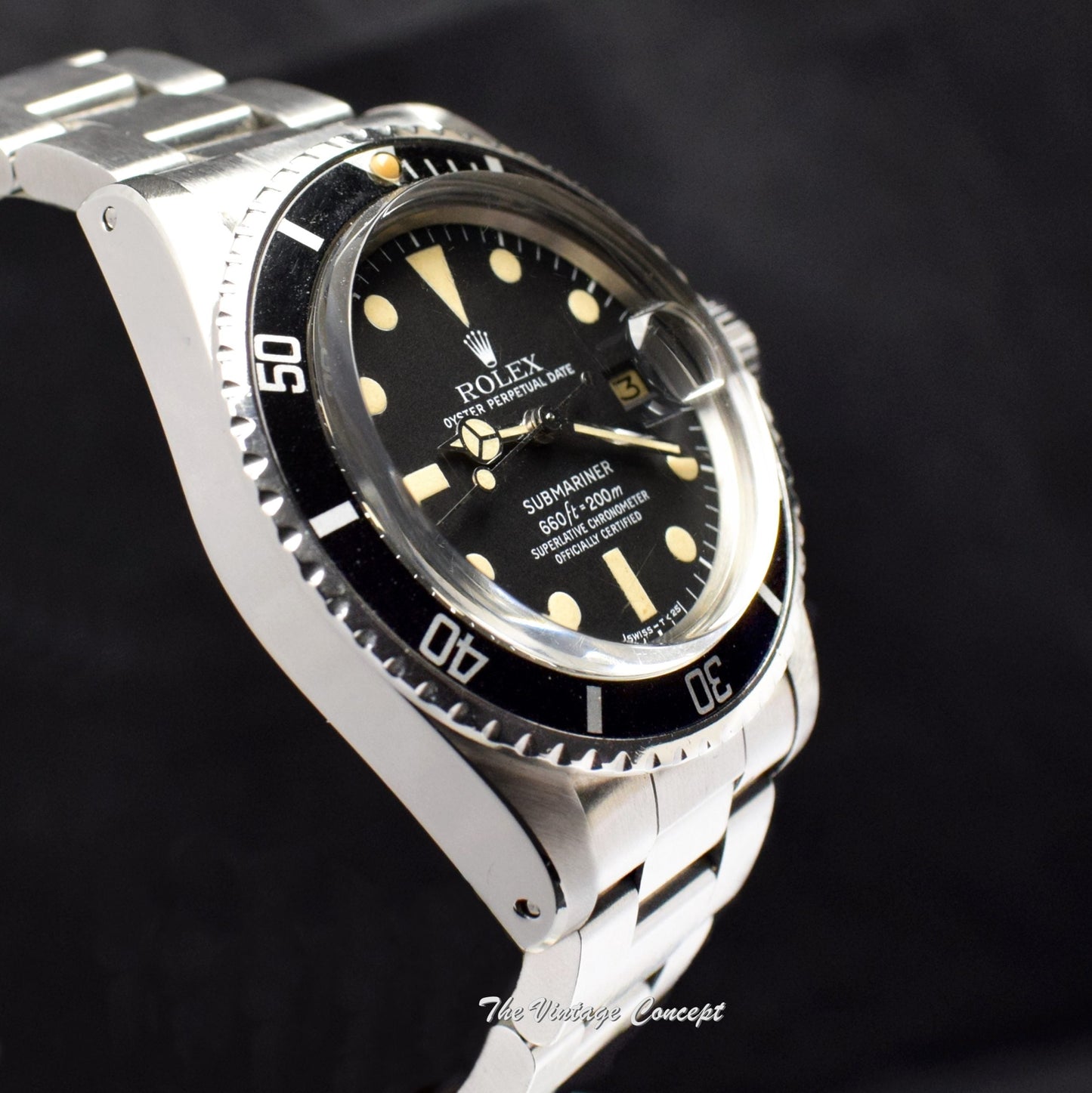 Rolex Submariner Matte Dial 1680 w/ Rolex Service Card (SOLD)