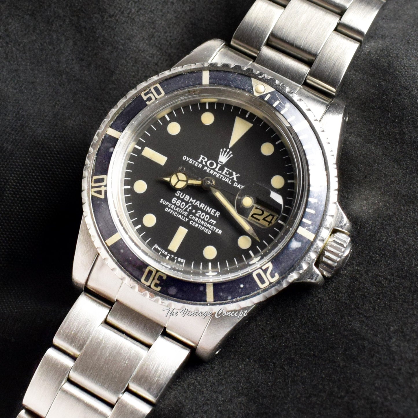 Rolex Submariner Matte Dial 1680 w/ Original Paper (SOLD)