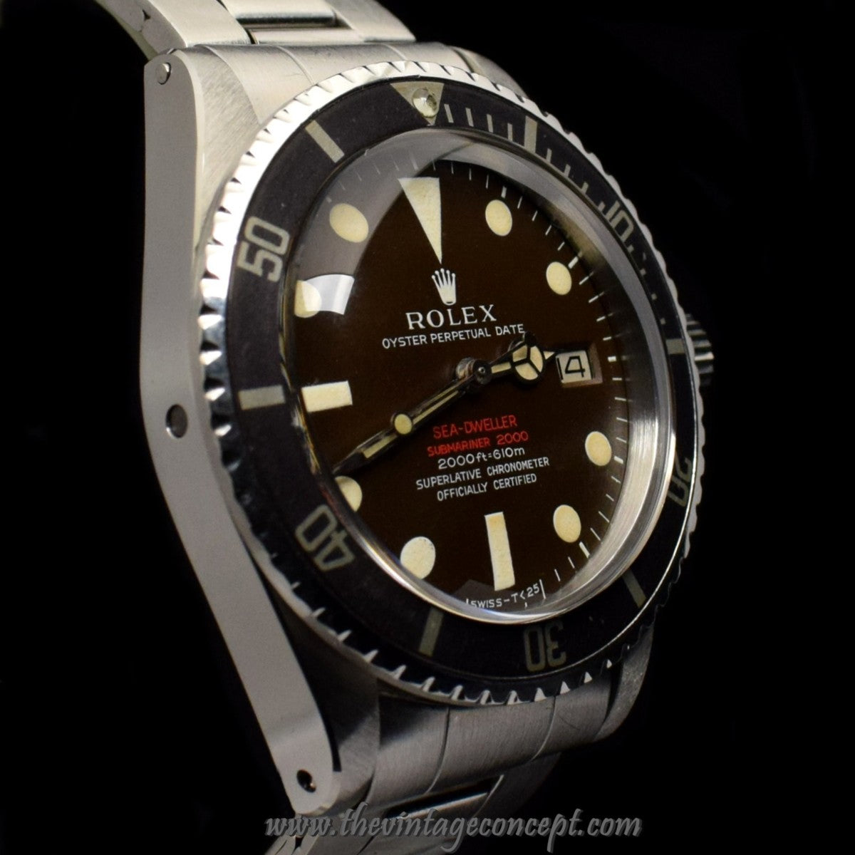 Rolex Double Red Sea-Dweller Tropical Dial 1665  ( SOLD )