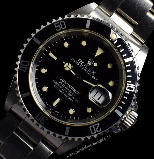 Rolex Submariner 16610 Unpolished w/ Original Paper & Tag (SOLD)