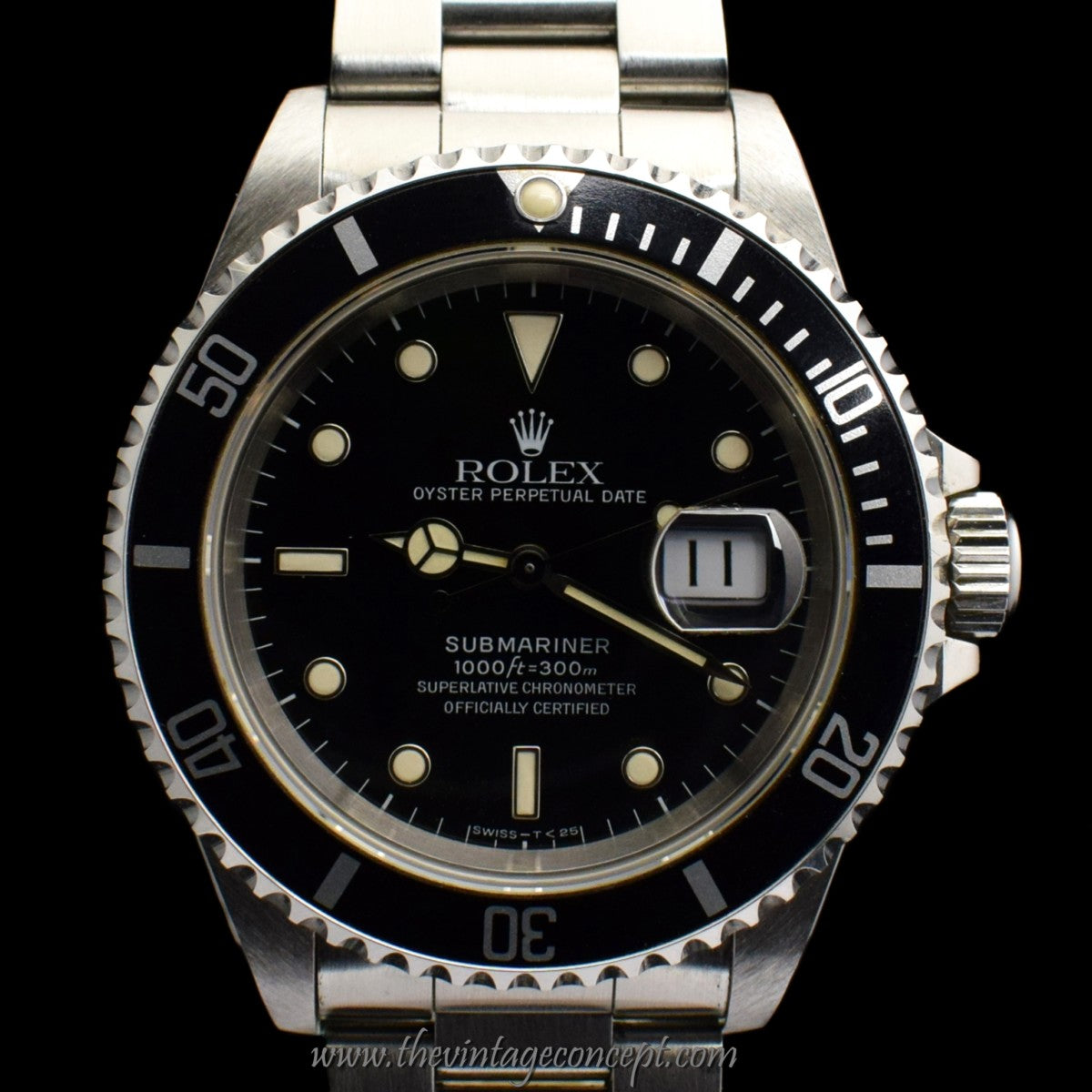 Rolex Submariner 16610 Unpolished w/ Original Paper & Tag (SOLD)