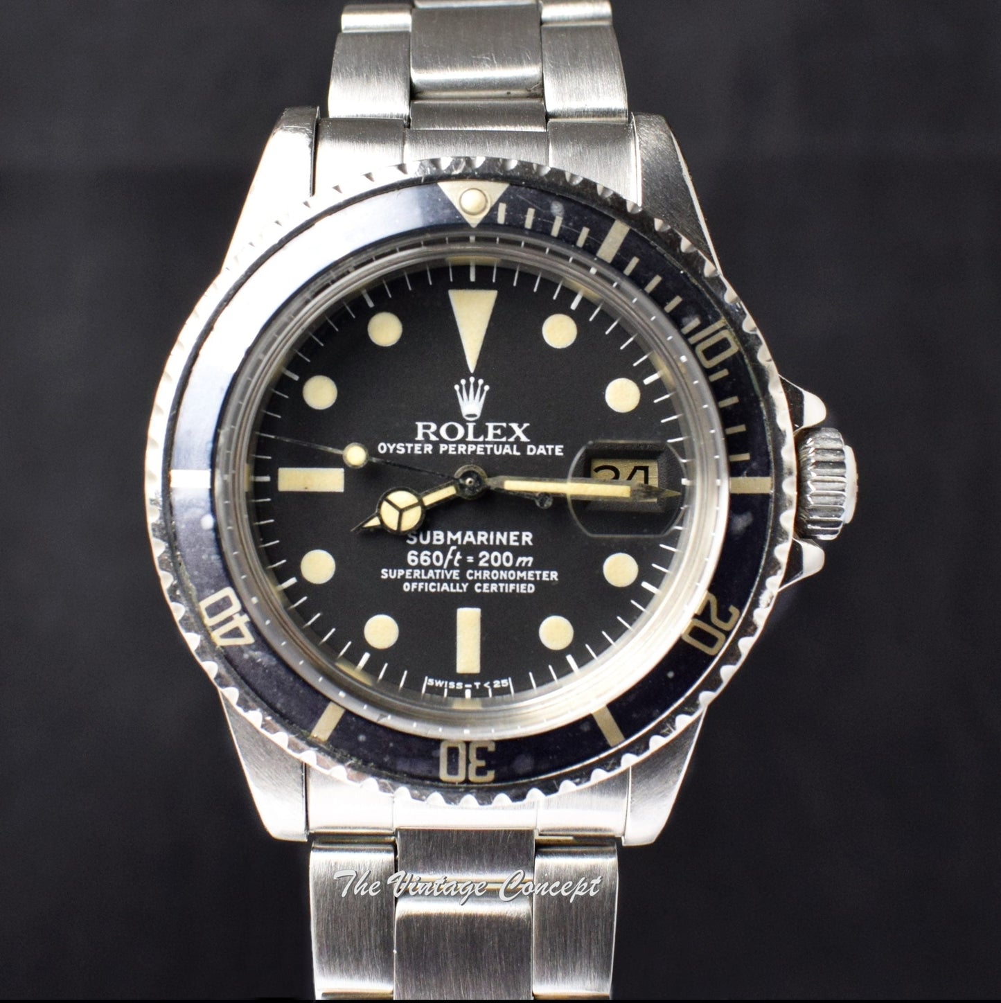 Rolex Submariner Matte Dial 1680 w/ Original Paper (SOLD)