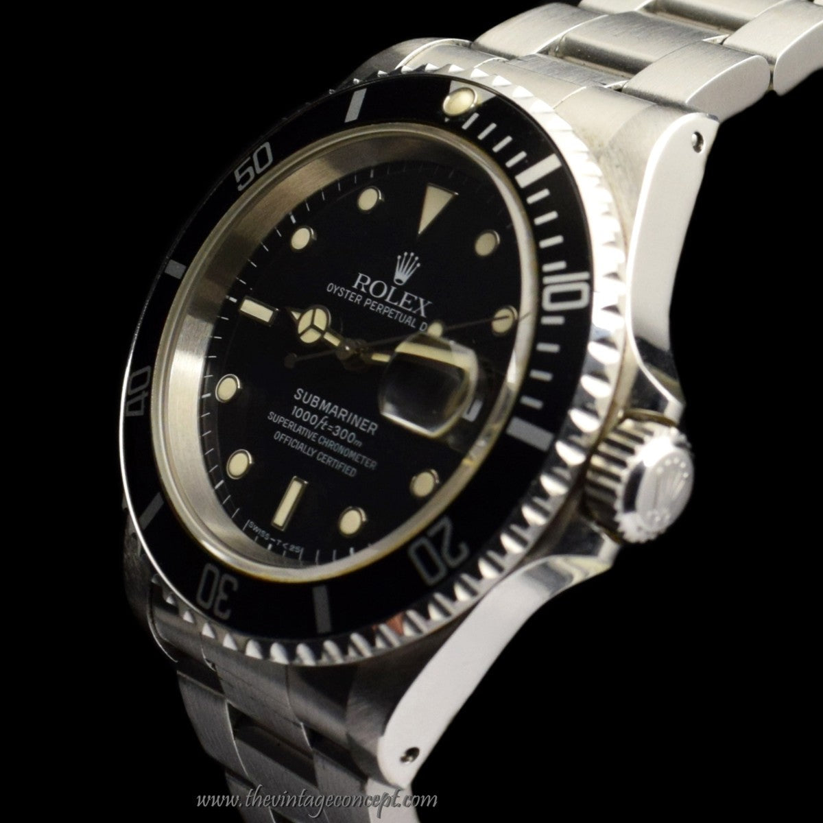 Rolex Submariner 16610 Unpolished w/ Original Paper & Tag (SOLD)