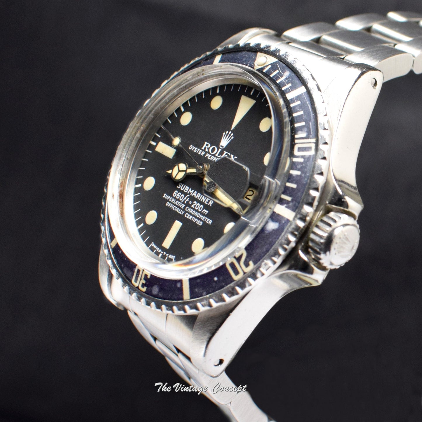 Rolex Submariner Matte Dial 1680 w/ Original Paper (SOLD)