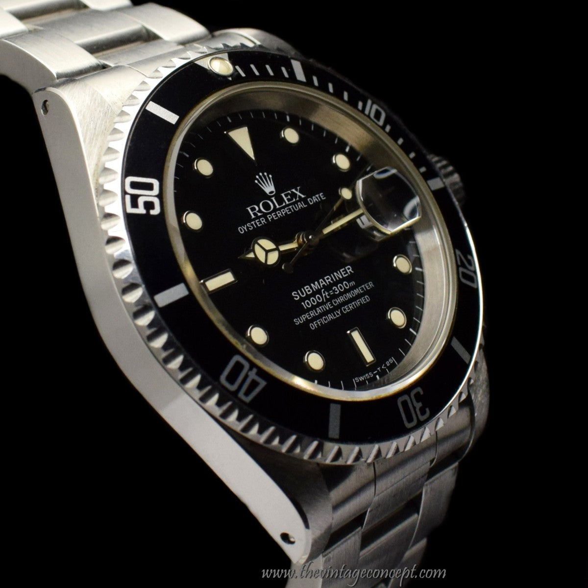 Rolex Submariner 16610 Unpolished w/ Original Paper & Tag (SOLD)