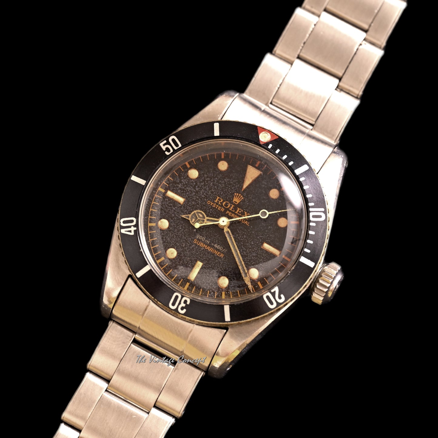 Rolex Steel Submariner Big Crown Gilt Dail Ref. 5510