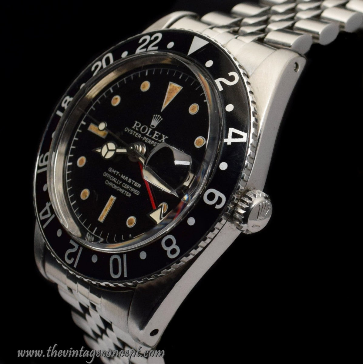 Rolex GMT-Master No Guard "OCC" Gilt Dial 6542 (SOLD)