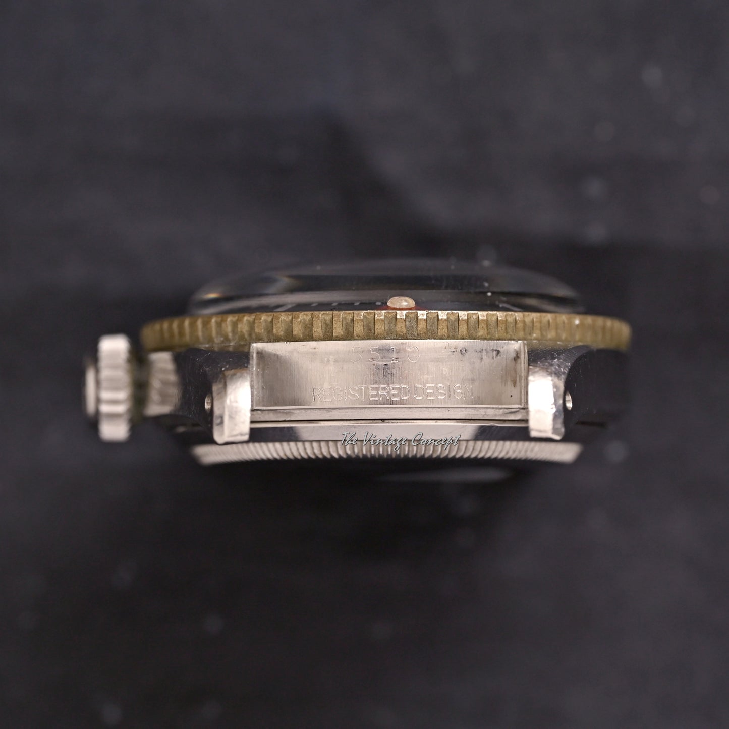 Rolex Steel Submariner Big Crown Gilt Dail Ref. 5510