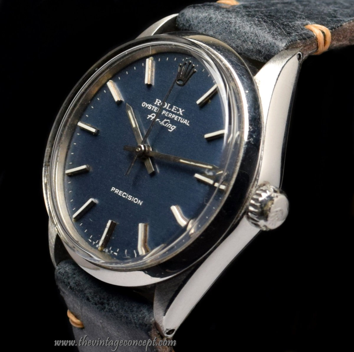 Rolex Air-King Precision Blue Grey Dial 5500 (SOLD)