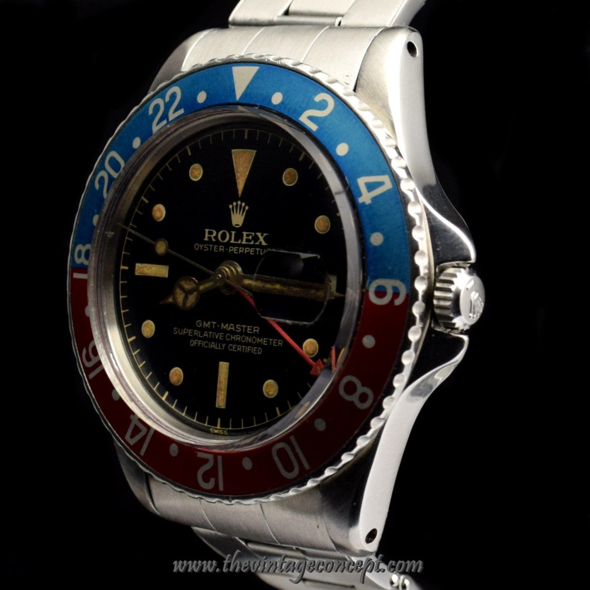 Rolex GMT-Master Gilt Dial Chapter Ring 1675 w/ Original Double Papers (SOLD)