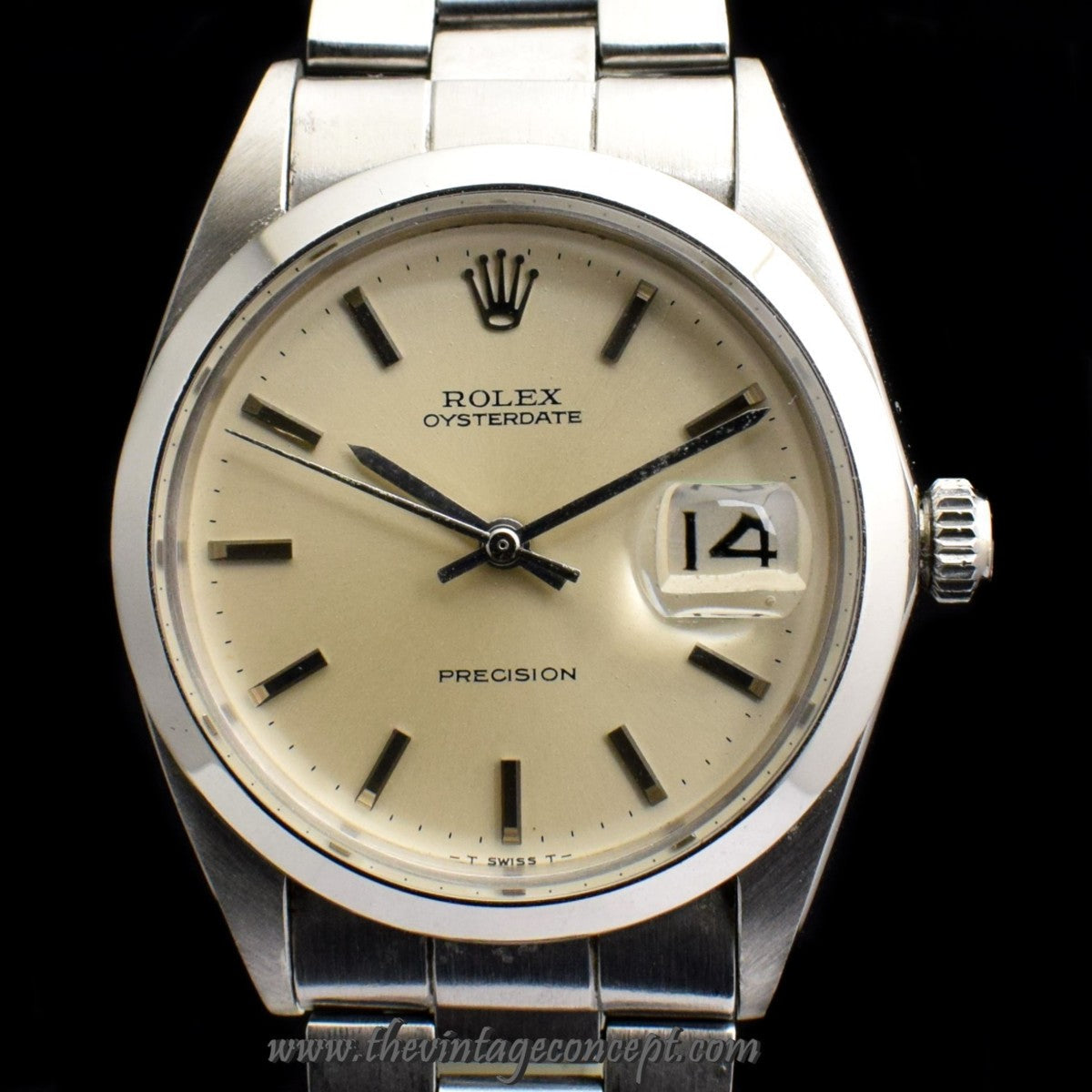 Rolex Oysterdate Silver Dial 6694 (SOLD)