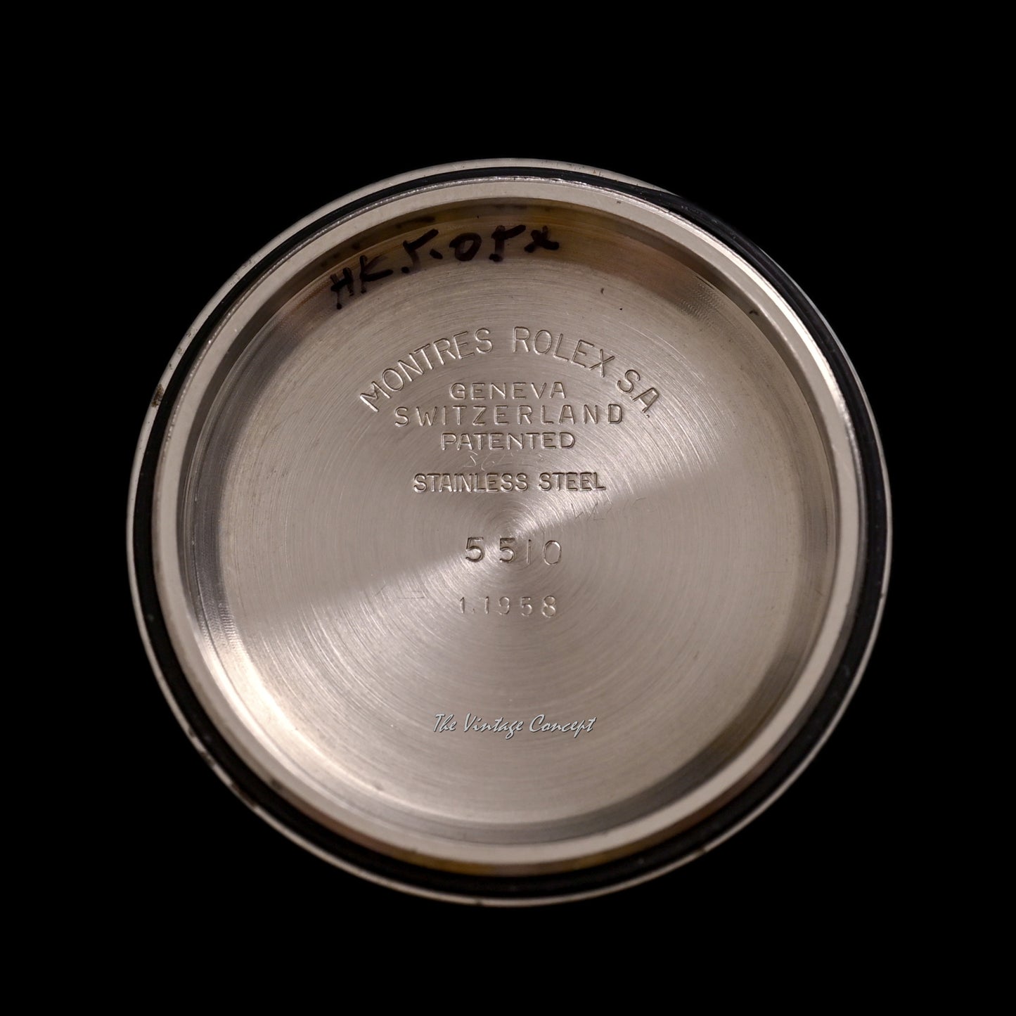 Rolex Steel Submariner Big Crown Gilt Dail Ref. 5510