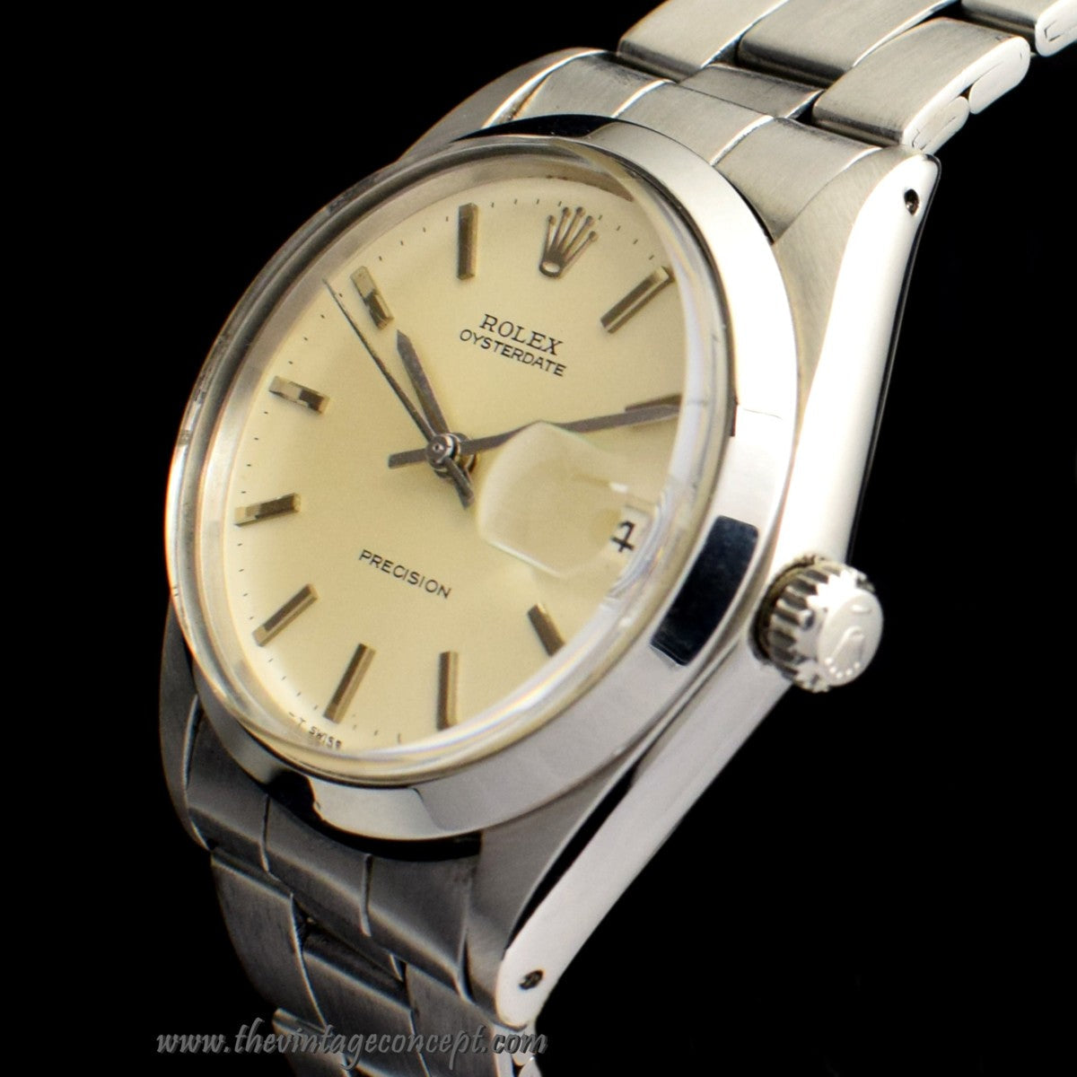 Rolex Oysterdate Silver Dial 6694 (SOLD)