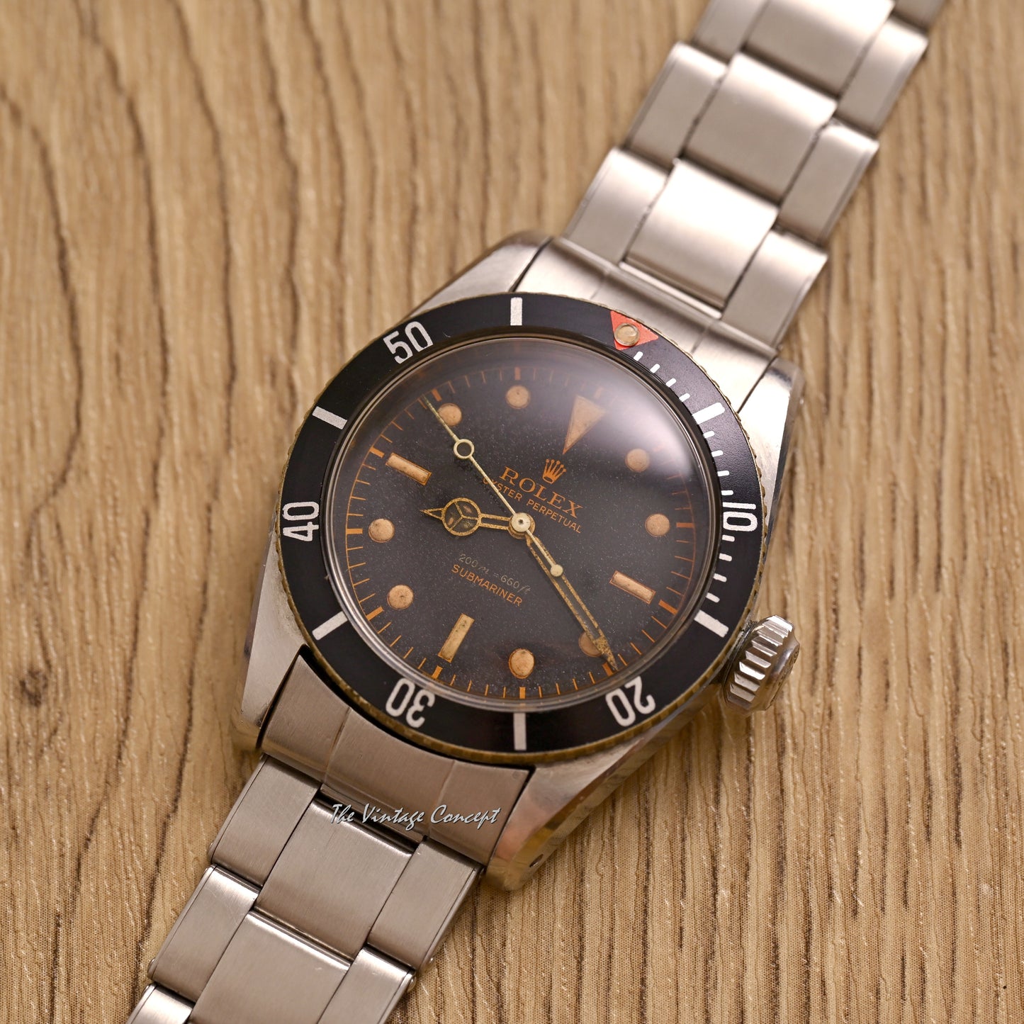 Rolex Steel Submariner Big Crown Gilt Dail Ref. 5510
