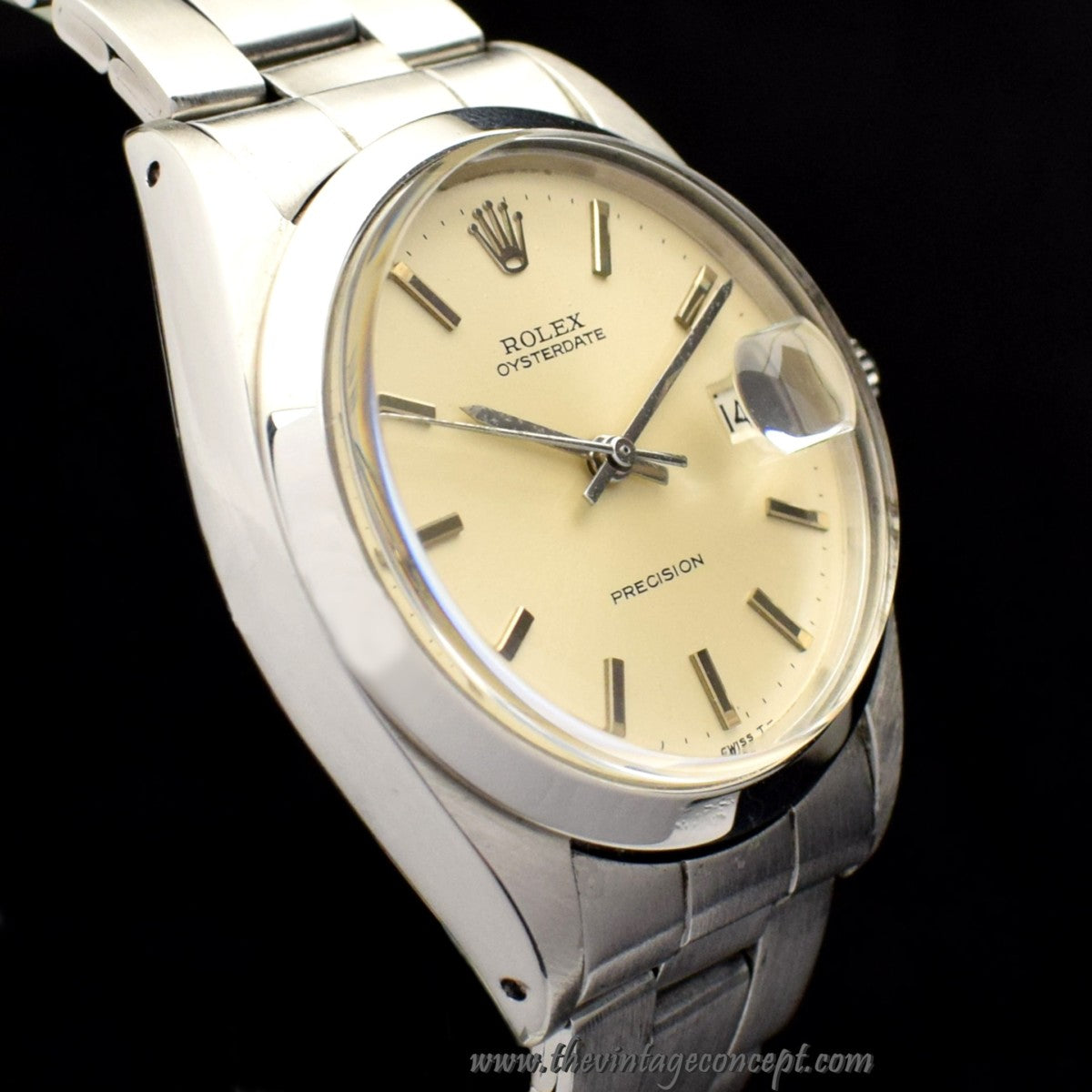 Rolex Oysterdate Silver Dial 6694 (SOLD)